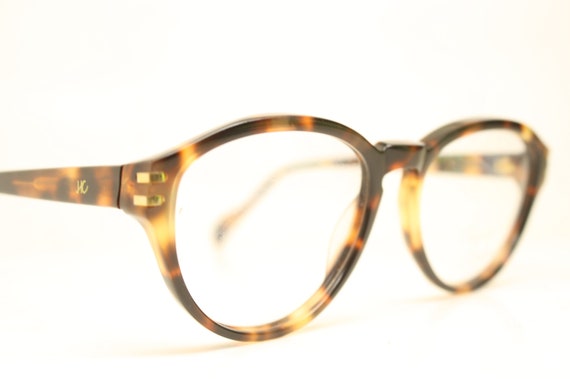 Unused Tortoise Gold Vintage Eyeglasses Haute Cou… - image 4
