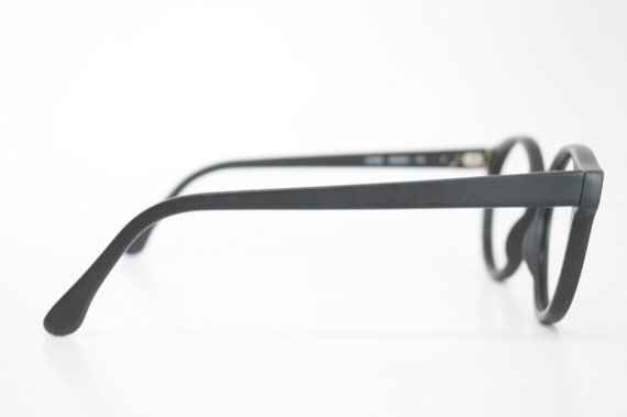 Retro Eyeglass Frames Vintage Black P3 1980's Vin… - image 5