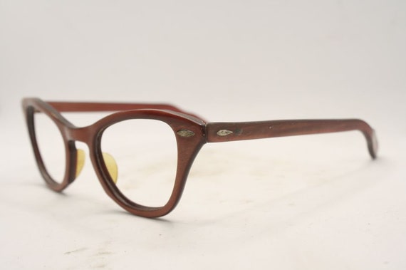 Vintage Cat Eye glasses Eyeglasses Frames 1960's - image 4