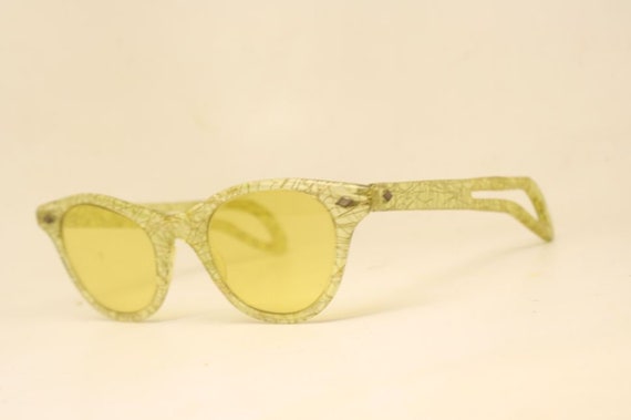 Cat Eye Sunglasses Vintage Eyewear Retro Glasses C