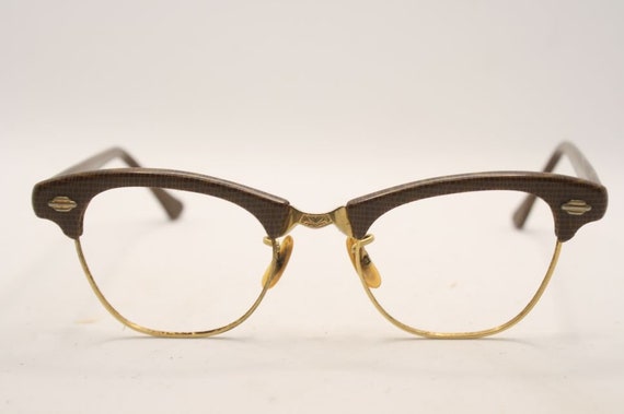 Small Cat Eye Glasses Vintage Retro Glasses Catse… - image 2