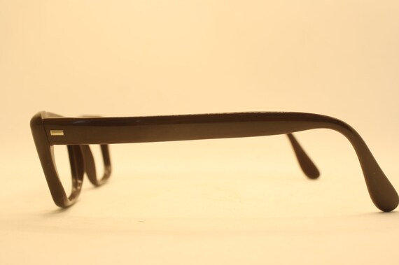 Brown Retro Glasses Vintage Eyeglass Frames 1960'… - image 4