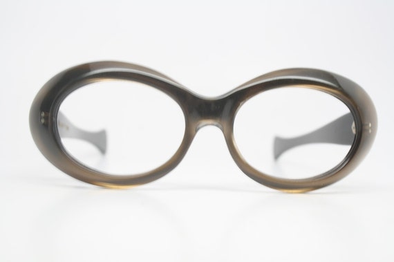 Cat eye eyeglasses vintage Eyewear Retro Glasses - image 2