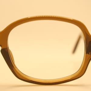 Lunettes rétro brunes vintage Montures de lunettes 1960&#39;s Horn Rimmed