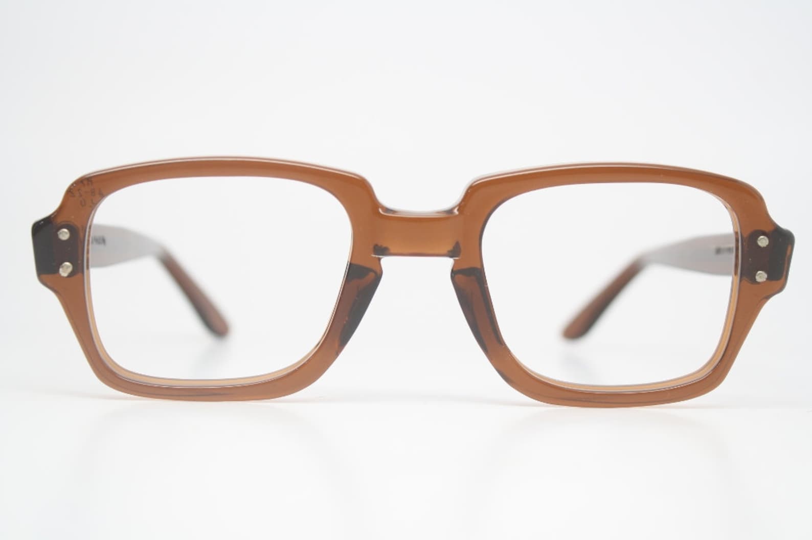 Vintage Eyeglasses Frames Vintage Eyewear 48/20 NOS Horn Etsy