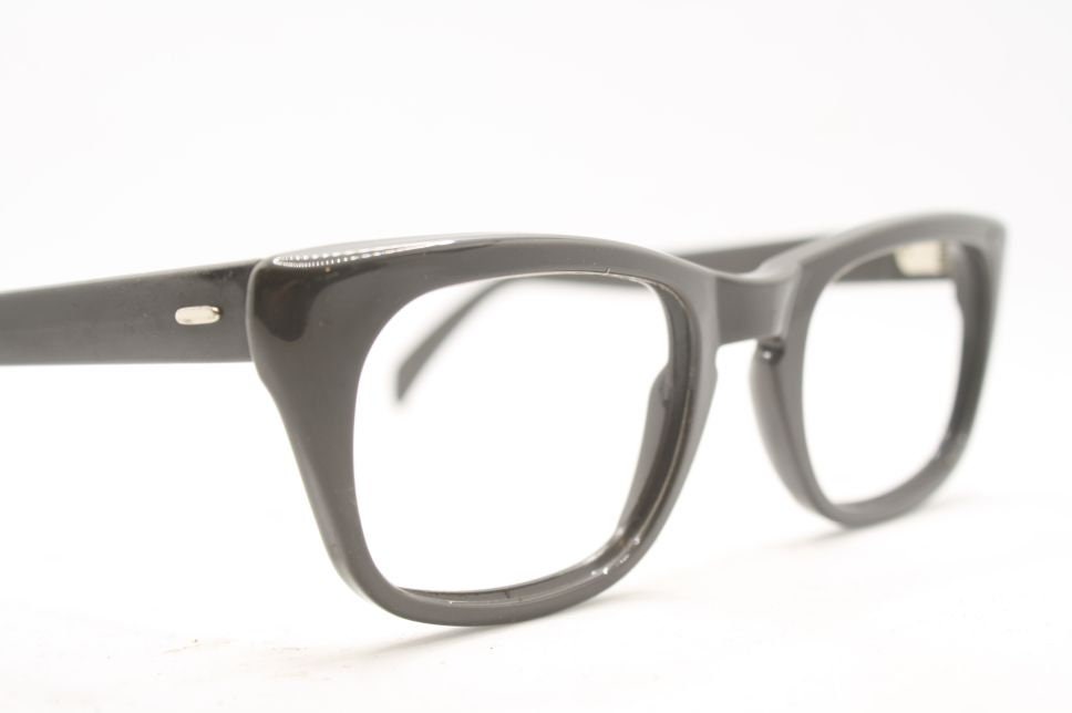 Criss Vintage Brown 1960s Horn Rimmed Glasses Frames