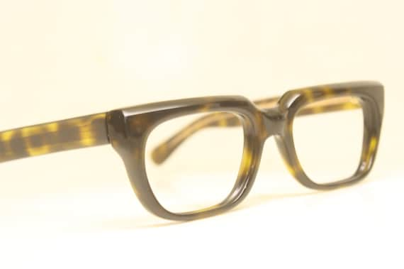 Unused Tortoise Vintage Eyeglasses Men Retro Glas… - image 1