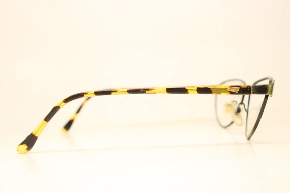 Unused Tortoise Bronze Cat Eye Shape Vintage Eyeg… - image 5