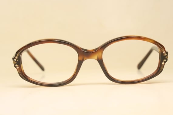 Cat Eye Eyeglasses Vintage Eyewear Glasses Cat Ey… - image 2