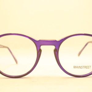 Vintage Eyeglass Cobalt Frames Retro Glasses 1980&#39;s Mainstreet