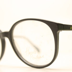 Black P3 Vintage Eyeglasses Haute Couture Retro New Old Stock Eyeglasses