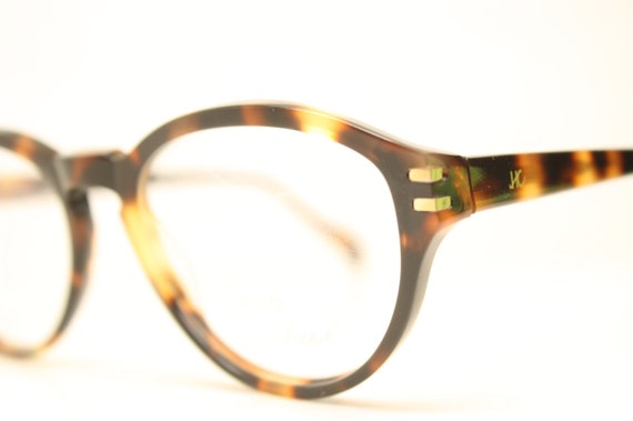 Unused Tortoise Gold Vintage Eyeglasses Haute Cou… - image 1