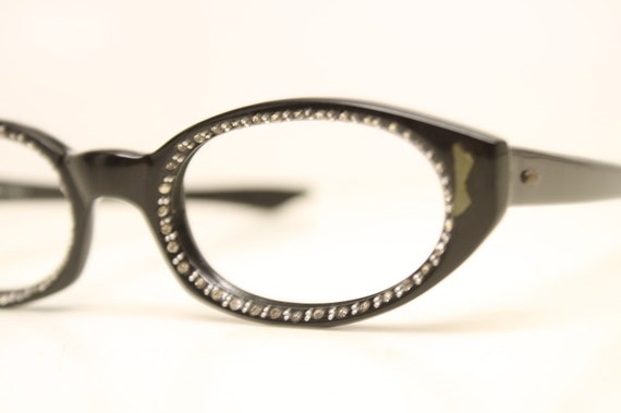 Unused Cat Eye Eyeglasses Vintage Eyewear Retro G… - image 4