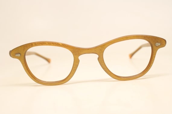 Orange Unused Cat Eye Eyeglasses Vintage Eyewear … - image 2