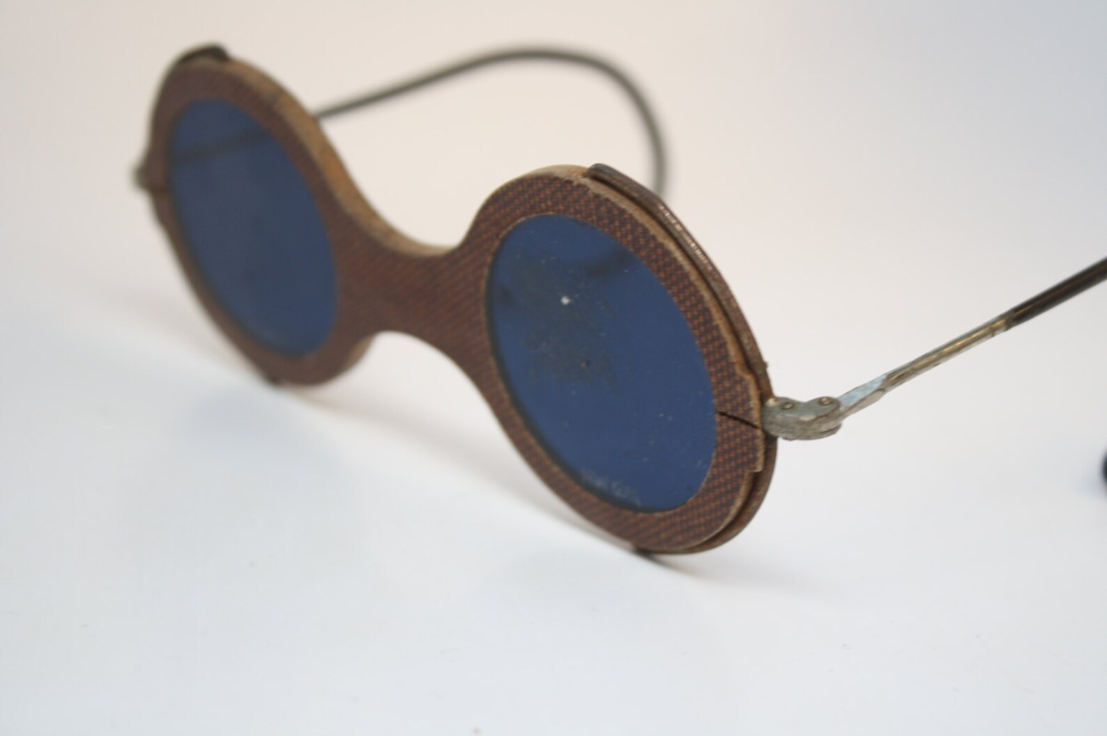 Vintage Eyeglasses Cobalt Blue Vintage Safety Glasses Safety Goggles Etsy