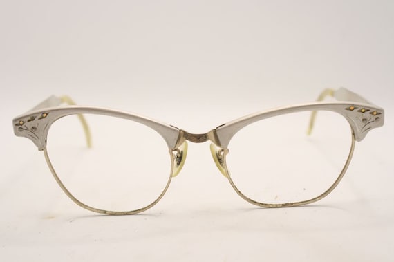 Cat Eye Glasses Vintage Retro Glasses Catseye gla… - image 2