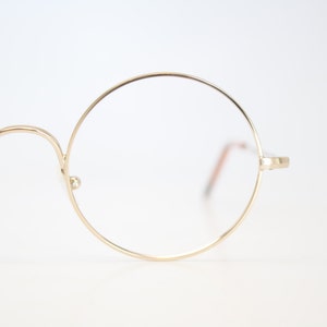 Round Eyeglasses Unused Gold Frames Retro Eyeglass Frames Round Glasses