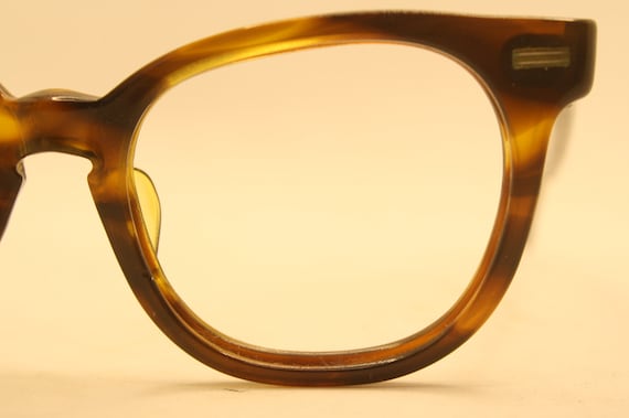 Tortoise Retro Glasses Vintage Eyeglass Frames 196