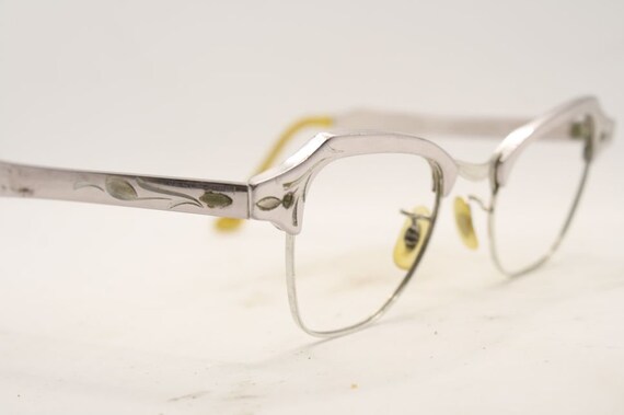 Cat Eye Glasses Vintage vintage Eyewear Retro Gla… - image 3