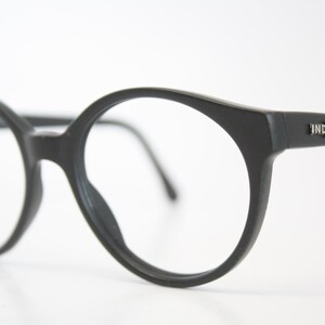 Retro Eyeglass Frames Vintage Black P3 1980&#39;s Vintage Eyeglass Frames