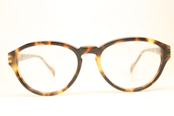 Unused Tortoise Gold Vintage Eyeglasses Haute Cou… - image 2