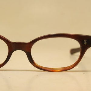 Vintage Cat Eye Glasses Tortuga 1960 marcos vintage