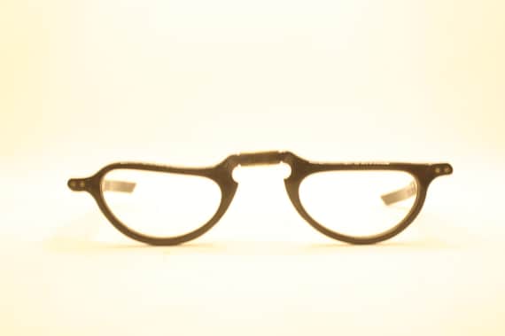 Folding Black Unique vintage Sunglasses Unused - image 1