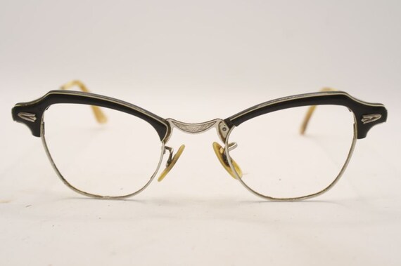 Cat Eye Glasses Vintage Retro Glasses Catseye gla… - image 2