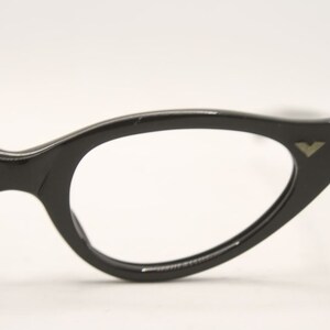 Small Black Catseye Glasses vintage Eyewear Retro Glasses