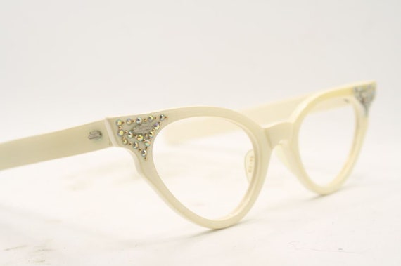 Vintage B&L Cat Eye glasses Eyeglasses Frames 196… - image 3