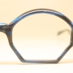 Unique Blue Vintage Eyeglasses Retro Glasses Frames