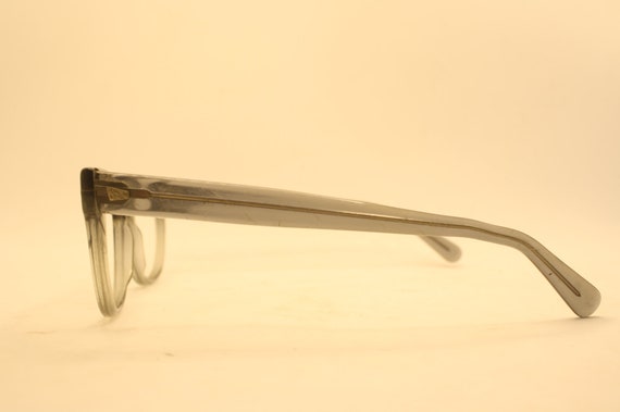 Blue Fade Horn Rimmed Retro Glasses Vintage Eyegl… - image 3