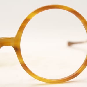 Large Round Vintage Eyeglasses New Old Stock 1970s Retro Eyeglass Frames