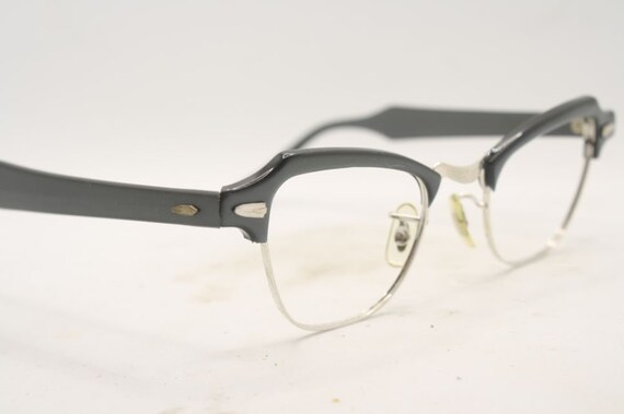 Cat Eye Glasses Vintage Eyewear Retro Glasses fra… - image 3