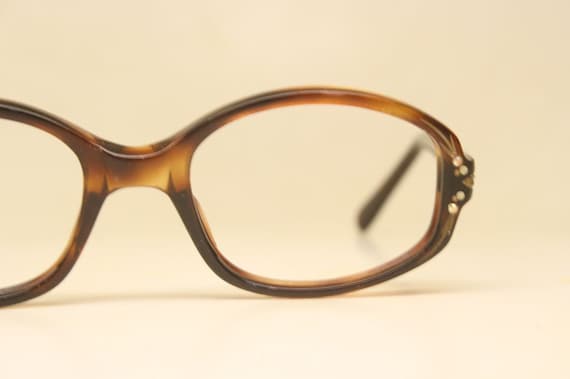 Cat Eye Eyeglasses Vintage Eyewear Glasses Cat Ey… - image 3