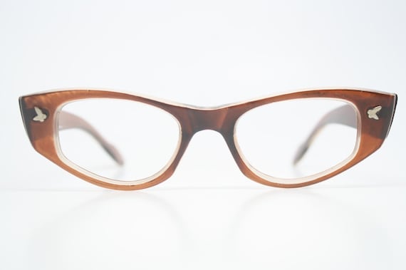 Cat Eye Glasses vintage Eyewear Retro Glasses - image 2