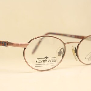 Vintage Eyeglass Frames Colorful Continental 1980s eyewear