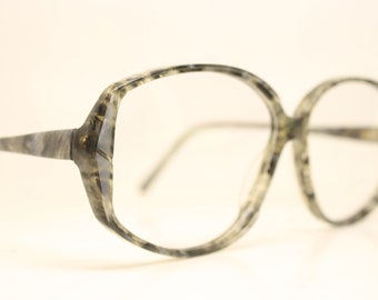 Gafas Vintage Gris Sin Usar Haute Couture Retro NOS