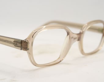 Vintage Eyeglasses Gray New Old Stock 1970s Retro Eyeglass Frames