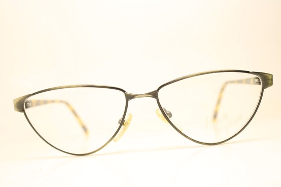Unused Tortoise Bronze Cat Eye Shape Vintage Eyeg… - image 3