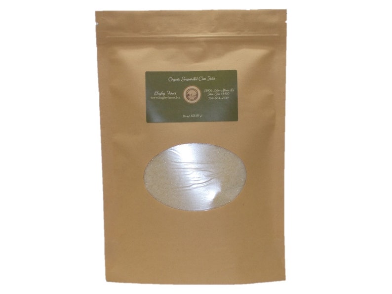 Organic Evaporated Cane Juice 16 oz Etsy