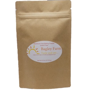 Gluten and Grain Free Baking Powder 4oz