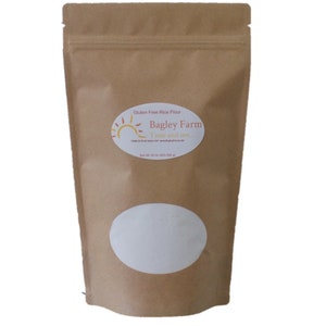 Bagley Farm&#39;s White Rice Flour 16 oz