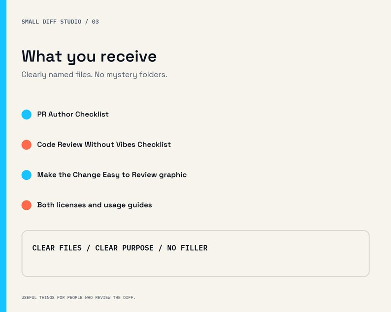 Pull Request Checklist Bundle with Code Review Tools image 3