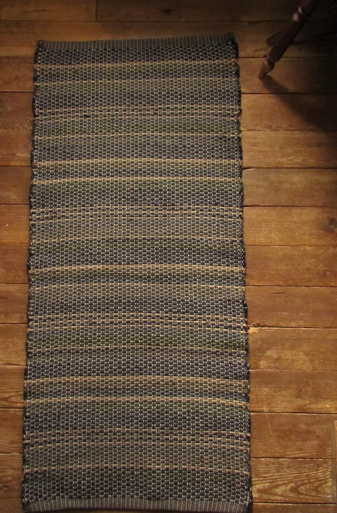 Gray Wool Rag Rug Handwoven Wool Rag Rug Traditional Sustainable Hardworking - Etsy