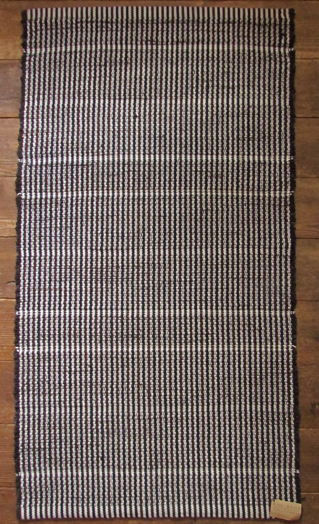 Cordero Y Rug Handwoven Rag Rug Recycled Corduroy Pants Traditonal Craft Contemporary ...
