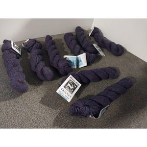 Classic Elite Devon Yarn Wool/silk 50g 123yds Lavander - Lot Of 8