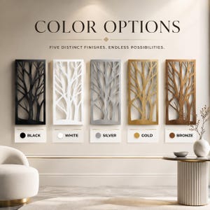 Bamboo Metal Wall Art, Zen Wall Decor, Botanical Wall Hanging, Nature Wall Sculpture, Minimalist Home Decor, Asian Home Decor, Zen Patio Art image 9