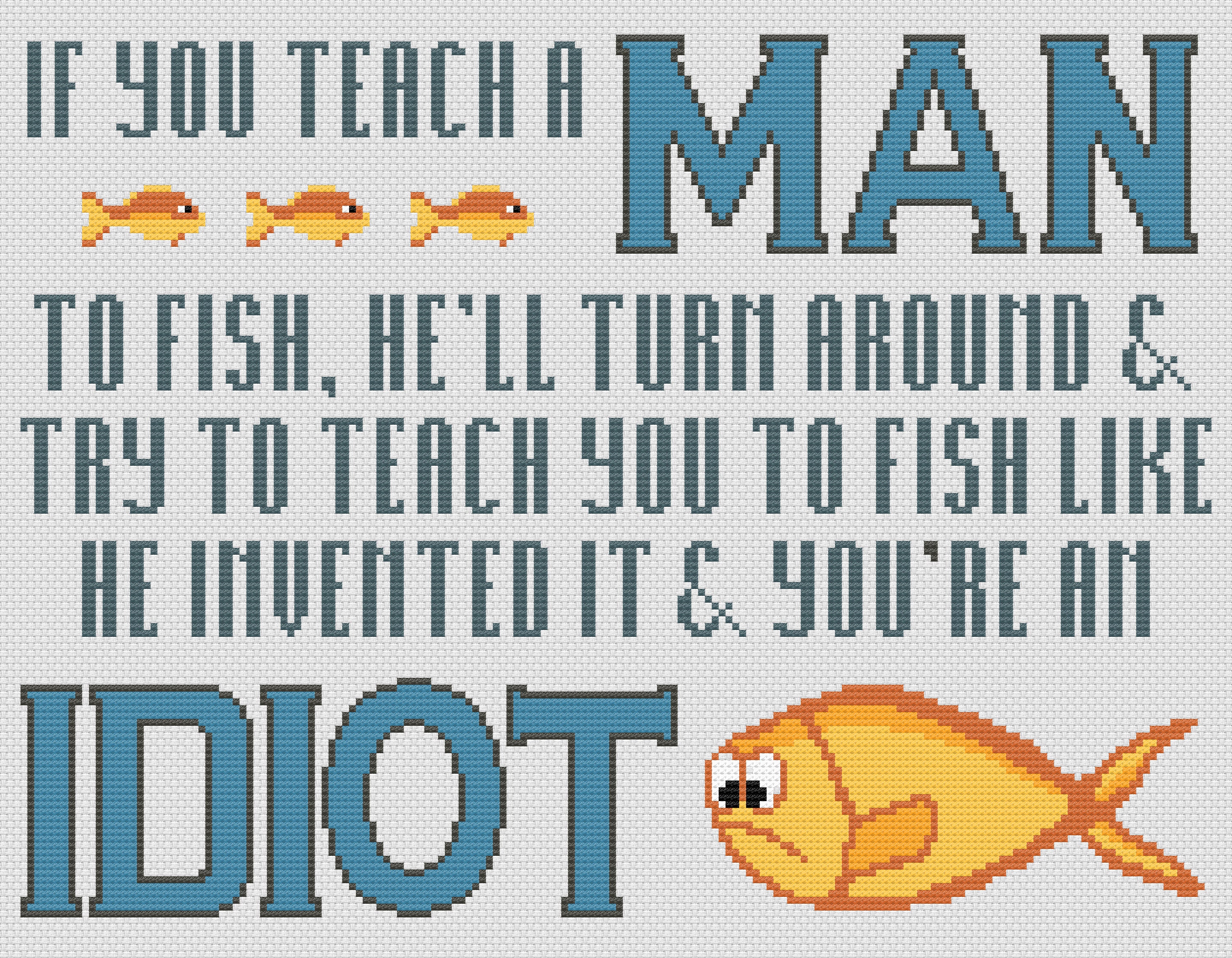 If You Teach a Man to Fish