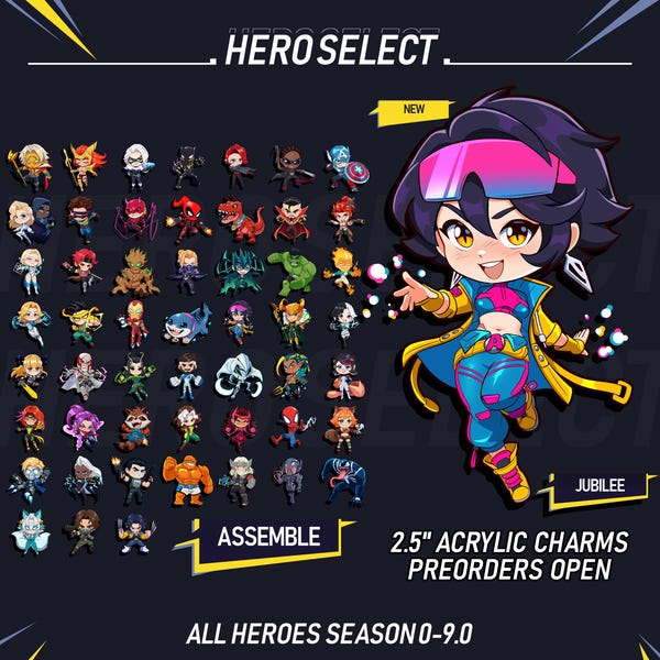 Superhero Rivals | Charms - Made to Order